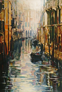 Venetian Canal by Alexey Slusar